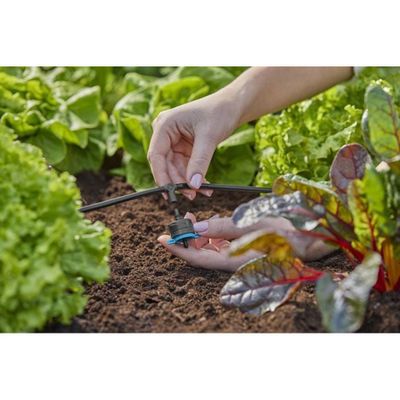 Gardena Micro-Drip-System T-koppling med spridarfäste 4,6 mm (3/16") x10
