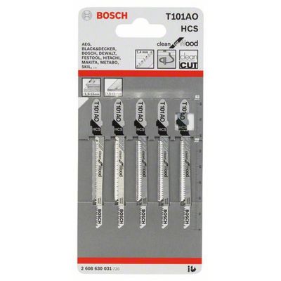 Bosch Sticksågsblad 5-P Mjuka träslag T101AO