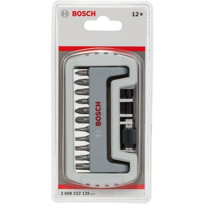 Bosch Professional Extra Hard Bitssats PH/PZ/T med Bitshållare 12 delar