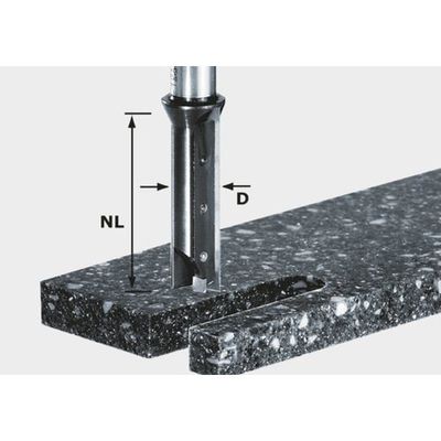 Festool Notfräs med vändskär HW S12 D14/45 WM