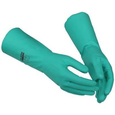 Guide 4011 Kemskyddshandske Nitril 33 cm Hängetikett Stl 11