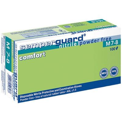Semperguard Nitrile Comfort korttidshandske 90 st stl 10
