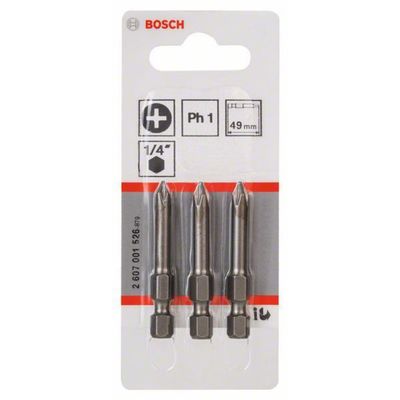 Bosch Extra Hard Bits PH1 49-152mm