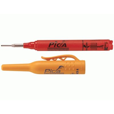 Pica Ink 150/40 Djuphålsmärkare Röd