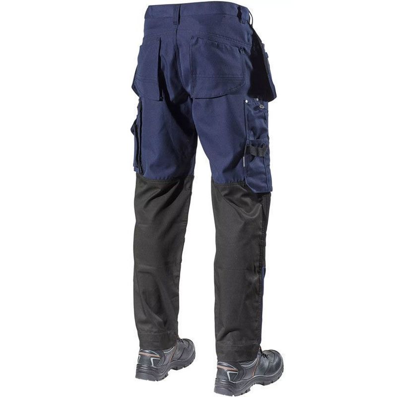 L.Brador Hantverkarbyxa 1042PB Stretch Marinblå