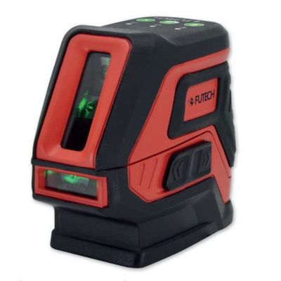 Futech Krysslaser Saturn 2.0 grön i väska