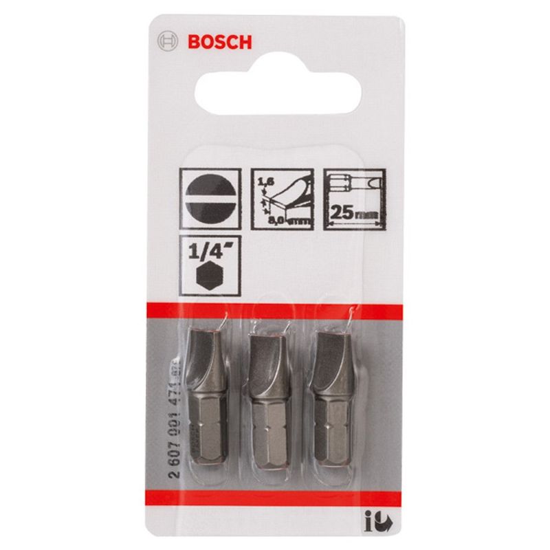 Bosch Extra Hard Spårbits 25mm 3st