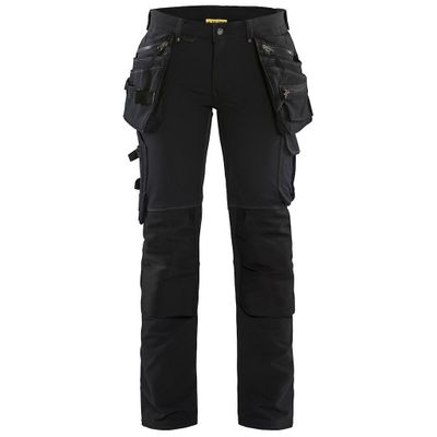 Blåkläder Hantverksbyxa Dam X1900 4-vägsstretch Svart