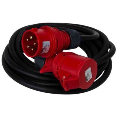Gelia Skarvsladd 3-fas 16 A 10 m H07RN-F 5G2,5 mm²