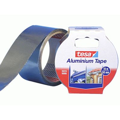 Tesa 56223 Aluminiumtejp 50 mm x 10 m