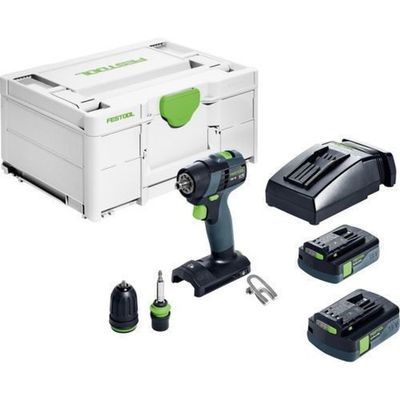 Festool Skruvdragare TXS 18 C 3,0-Plus 18V (2x3,0ah)