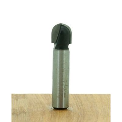 Delver Hålkälsfräs R4,8 Ø12,7 mm – R4,8 12,7x9,5x40, skaft 8 mm
