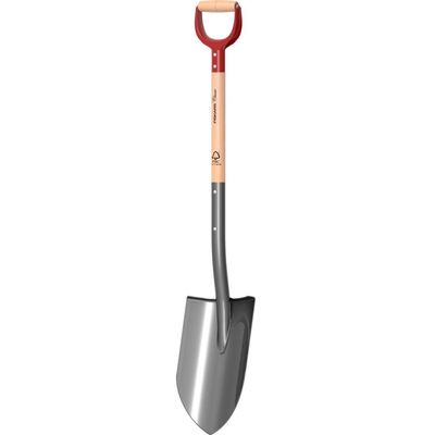 Fiskars Spade spetsig Classic Pro Grå