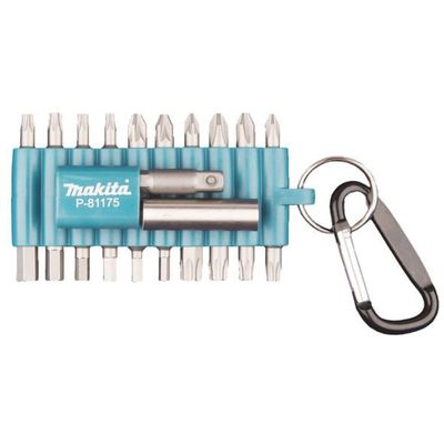 Makita P-81175 Bitssats Nyckelring 22-delar