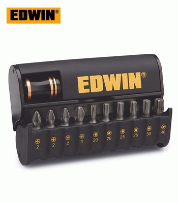 EDWIN Bitssats Gold PH/TX 11 delar