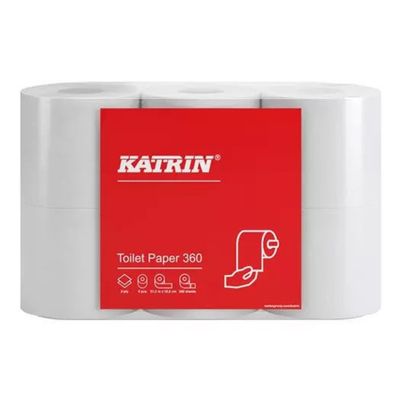 Katrin Basic 360 Toalettpapper 2-lager 6 st
