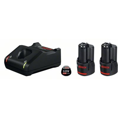 Bosch Startset 12V 2x2,0Ah + GAL 12V-40