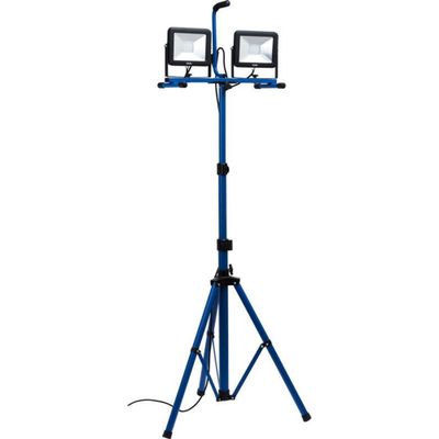 Gelia TARGET T2X50AS Arbetsbelysning LED 2x50W IP65 6500K Teleskopstativ