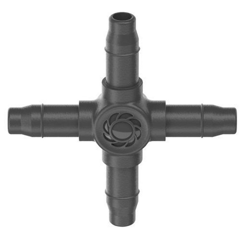 Gardena Micro-Drip Krysskoppling 4,6 mm (3/16") 10 st 13214-20