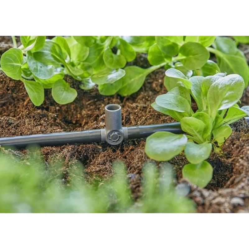 Gardena Micro-Drip-System T-koppling med spridarfäste 4,6 mm (3/16") x10