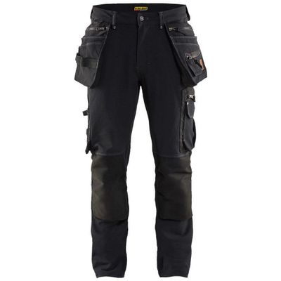 Blåkläder Hantverksbyxa 1998 1644 4-vägsstretch Svart