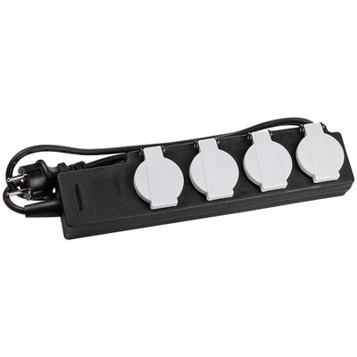 Amiga grenuttag låda 4xUTTAG lock 16A/230V