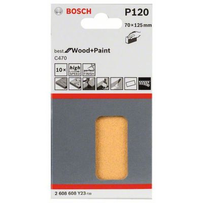 Bosch Slipark C470 70x125mm till AUZ 70 G 10st