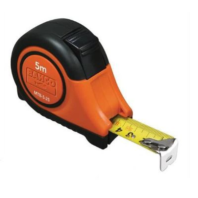 Bahco Måttband MTB-5-25-M 5 m 25 mm magnetisk