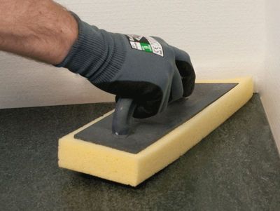 Tebo Rengöringsplatta hörn 95x30x290 mm 005406
