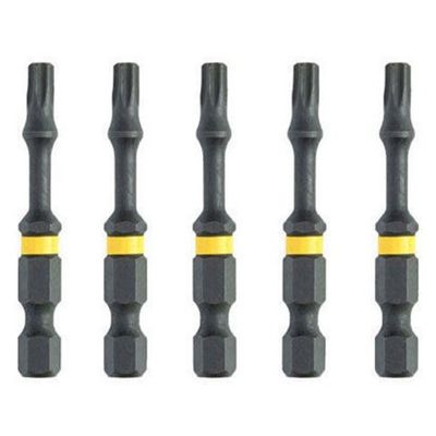 DeWalt EXTREME FlexTORQ Torx bits 57mm för slagskruvdragare (5-pack)