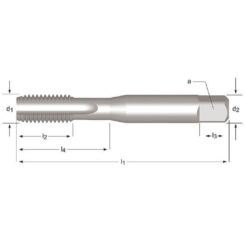 Dormer Borr- och gängtappsats L115101 M3-M12