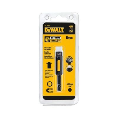 DeWalt DT7430 Hylsa 8mm Magnetisk (Rengöringsbar)