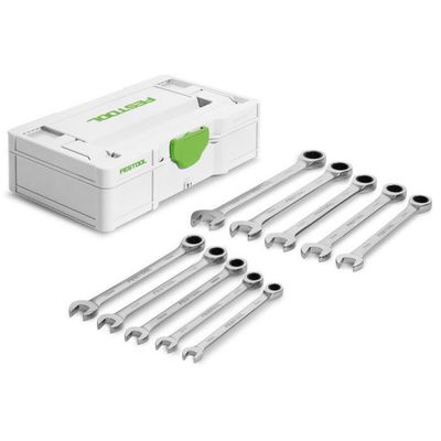 Festool Ringspärrnyckel-set SYS3 S 76-RRS-Set 8–17 mm