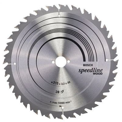 Bosch Sågklinga 315x30mm 28T Speedline Wood