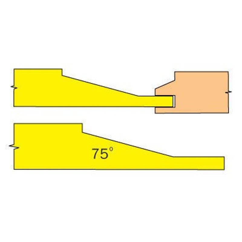 Cobolt Frisfräs 75° D60 S8