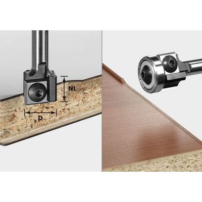 Festool Kantfräs med vändskär S8 HW D19 12x12 KL OFK