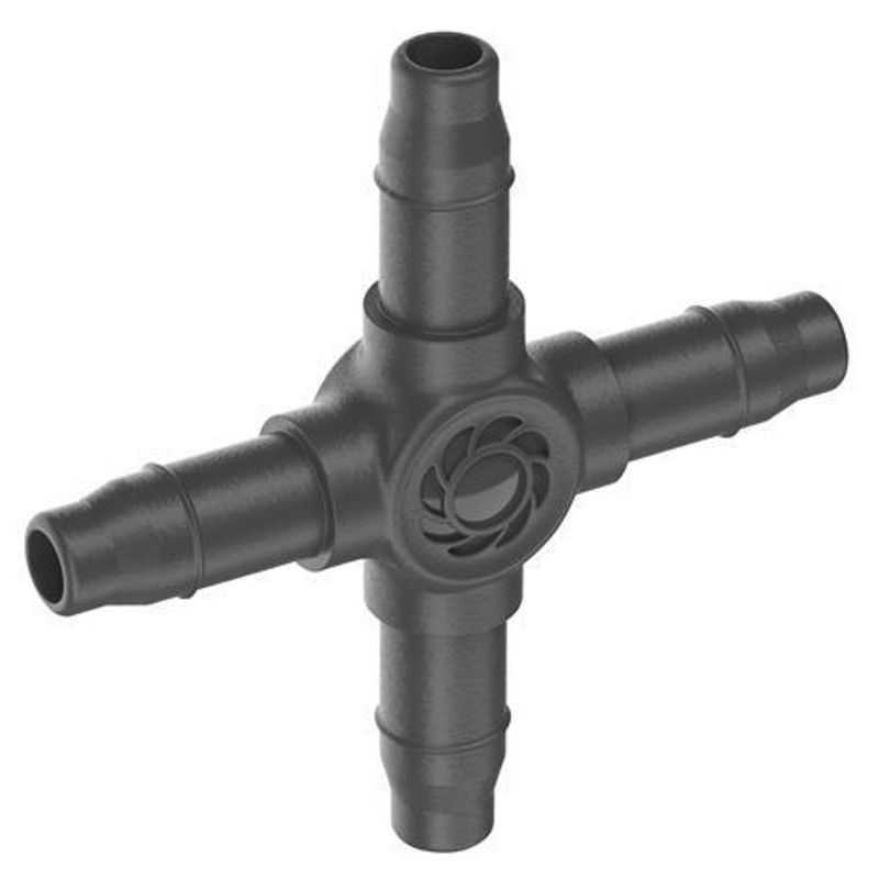 Gardena Micro-Drip Krysskoppling 4,6 mm (3/16") 10 st 13214-20
