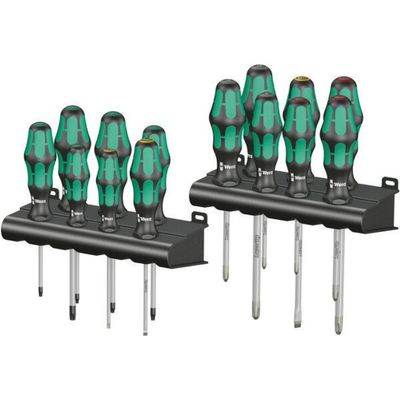 Wera Kraftform Big Pack 300 Skruvmejselsats 14 delar