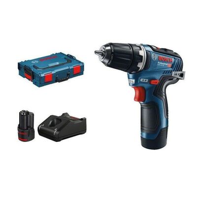 Bosch GSR 12V-35 Borrskruvdragare 12V L-BOXX (2x3,0Ah)