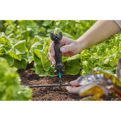 Gardena Micro-Drip-System T-koppling med spridarfäste 4,6 mm (3/16") x10