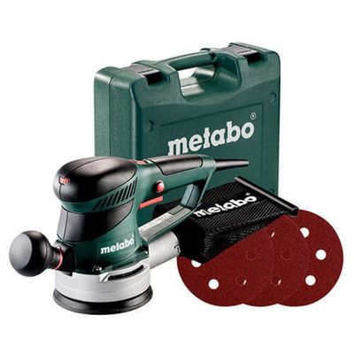 Metabo SXE 425 TurboTec Excenterslip 125mm inkl. 12 slipark
