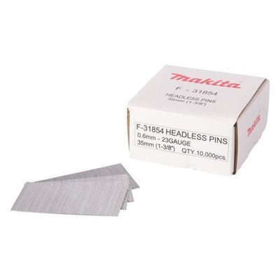 Makita Pins 23 Ga 0,6 mm 10 000 st för DPT350/DPT351/DPT353