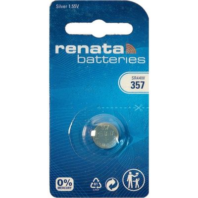 Gelins-KGK knappcell 357/SR44/1-PACK renata silveroxid