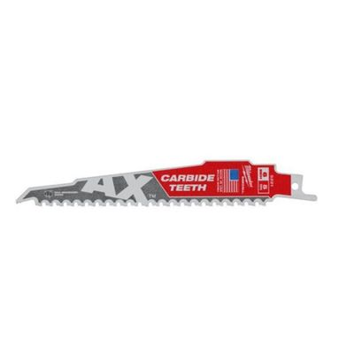 Milwaukee AX Tigersågblad 150mm (För trä & trä med spik)