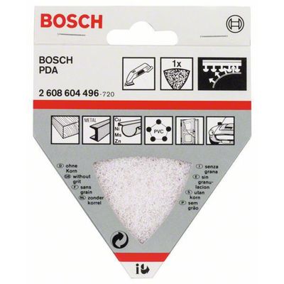 Bosch fleeceark för deltaslipar och oscillerande multiverktyg 93 mm