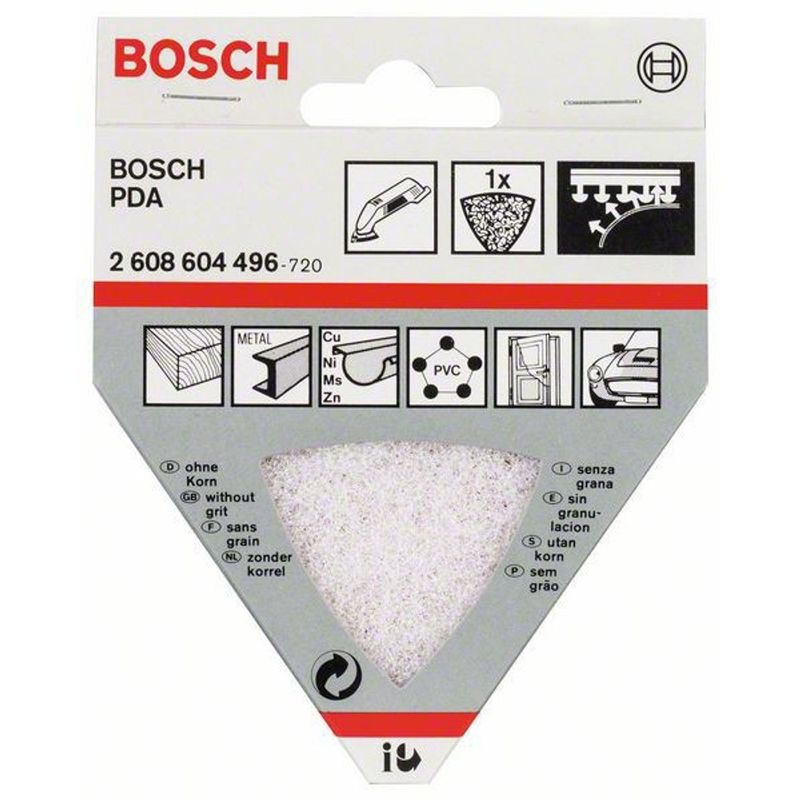 Bosch fleeceark för deltaslipar och oscillerande multiverktyg 93 mm