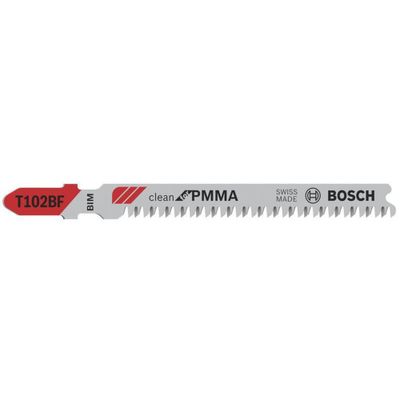 Bosch T 102 BF PMMA sticksågblad 3 st