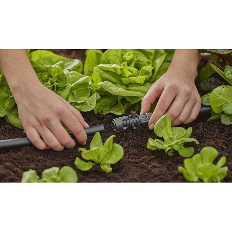 Gardena Micro-Drip T-koppling med spridarfäste 13 mm (1/2") 5 st 13206-20