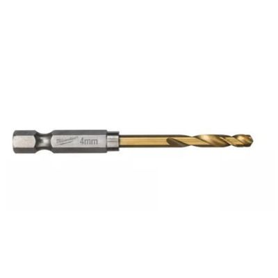 Milwaukee Metallborr SW HSS-G TiN Red HEX