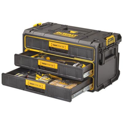 DeWalt DWST08330-1 Förvaringslåda ToughSystem 2.0 med 3 utdragslådor
